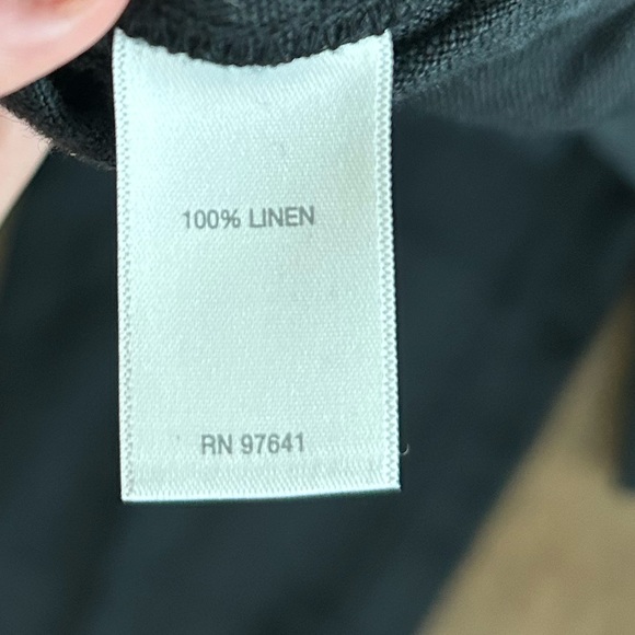 Pure Jill Linen Wide-Leg Crops - Picture 5 of 5